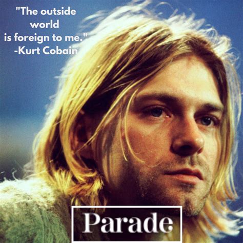 kurt cobain quotes about death